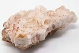 Sparkling Red Vanadinite Crystals on Barite - Morocco #196325-1